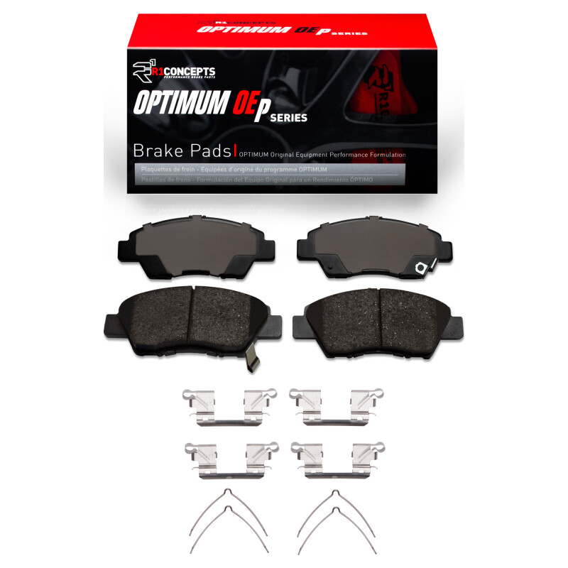 Honda City Brake Pads - Front - R1 Concepts - Optimum OE - `09-`20 Honda City Brake Pads - Front - R1 Concepts - Optimum OE - `09-`20